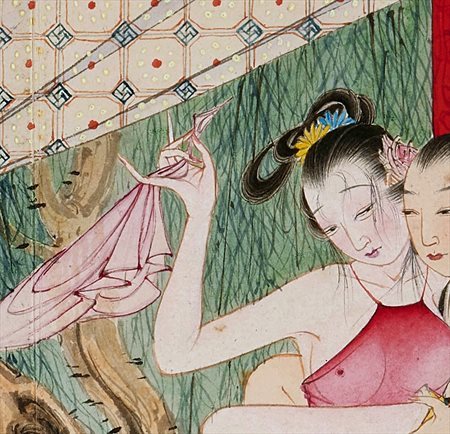 胶南-迫于无奈胡也佛画出《金瓶梅秘戏图》，却因此成名，其绘画价值不可估量